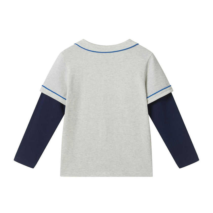 Slub Knit Baseball Jersey | Game On