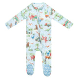 Zip-Up Footie Pajama - Dino Explorer