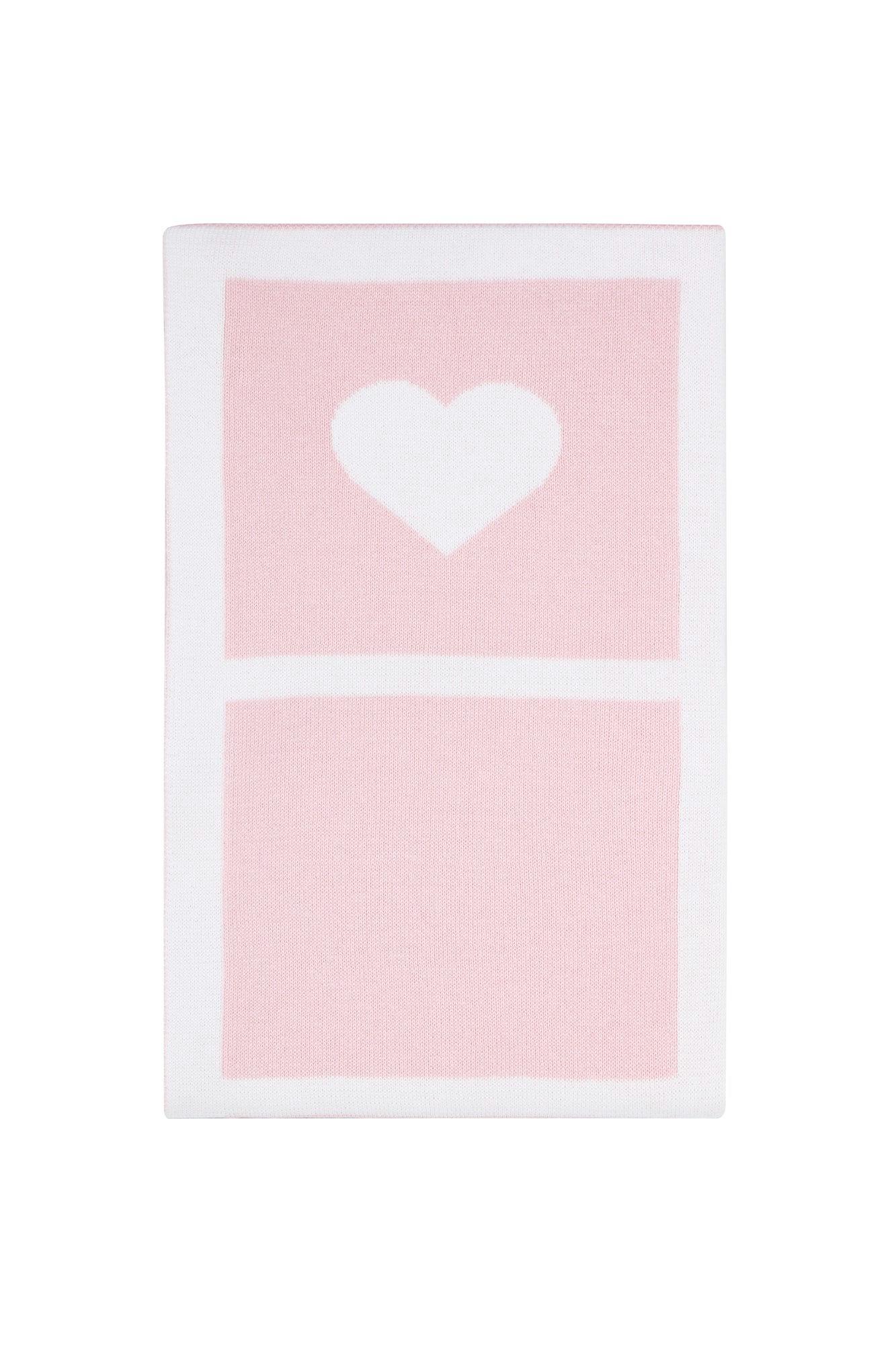 Heart&nbsp;Knit Blanket