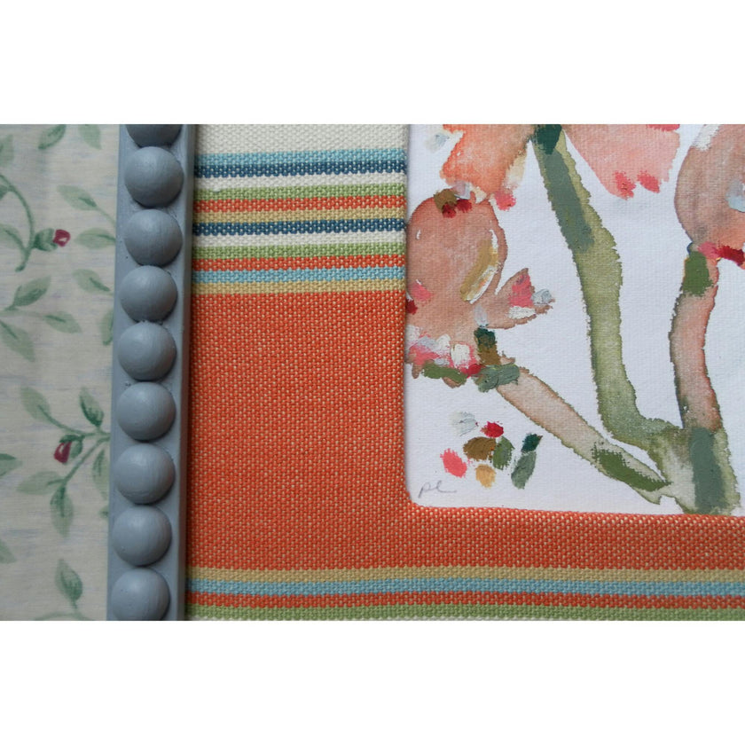Slow Seeds No. 19 – Original Watercolor & Oil Pastel Painting