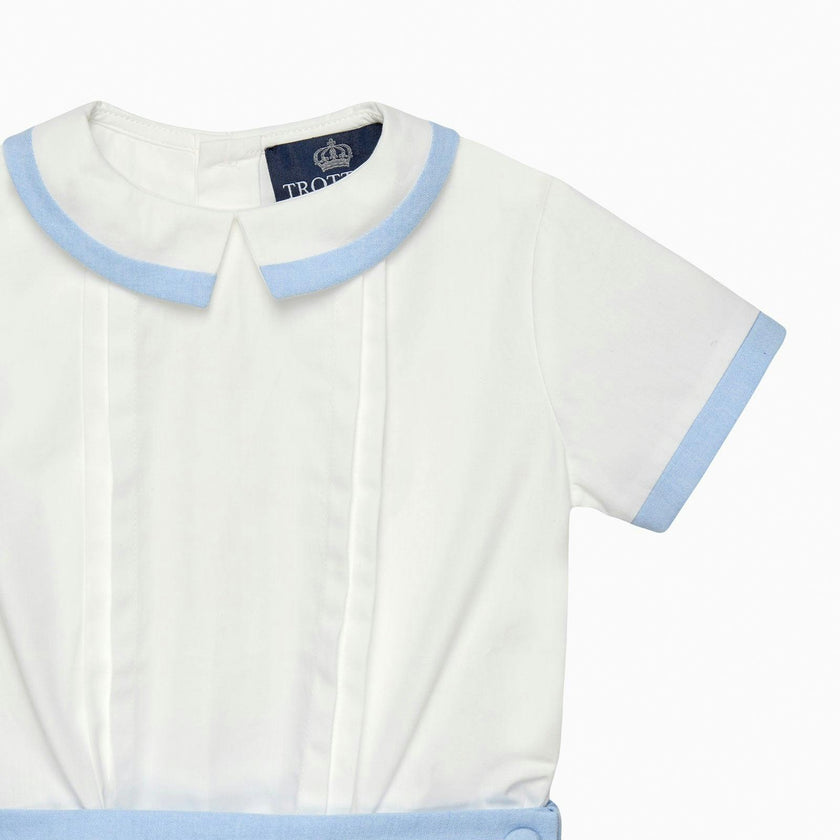 The Rupert Set in Pale Blue/White