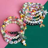 Good Vibes Yin Yang Charm DIY Letter Bead Jar