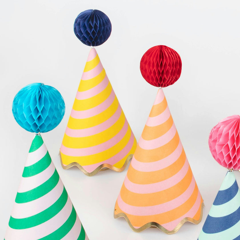Stripe Party Hats
