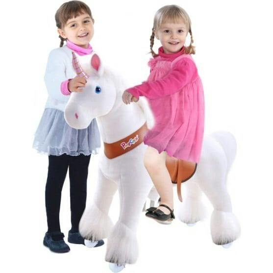 Model U® Unicorn Ride-On Toy Age 3–4 – White