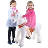 Model U® Unicorn Ride-On Toy Age 3–4 – White