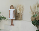 Hannah dress (scarlet orange)