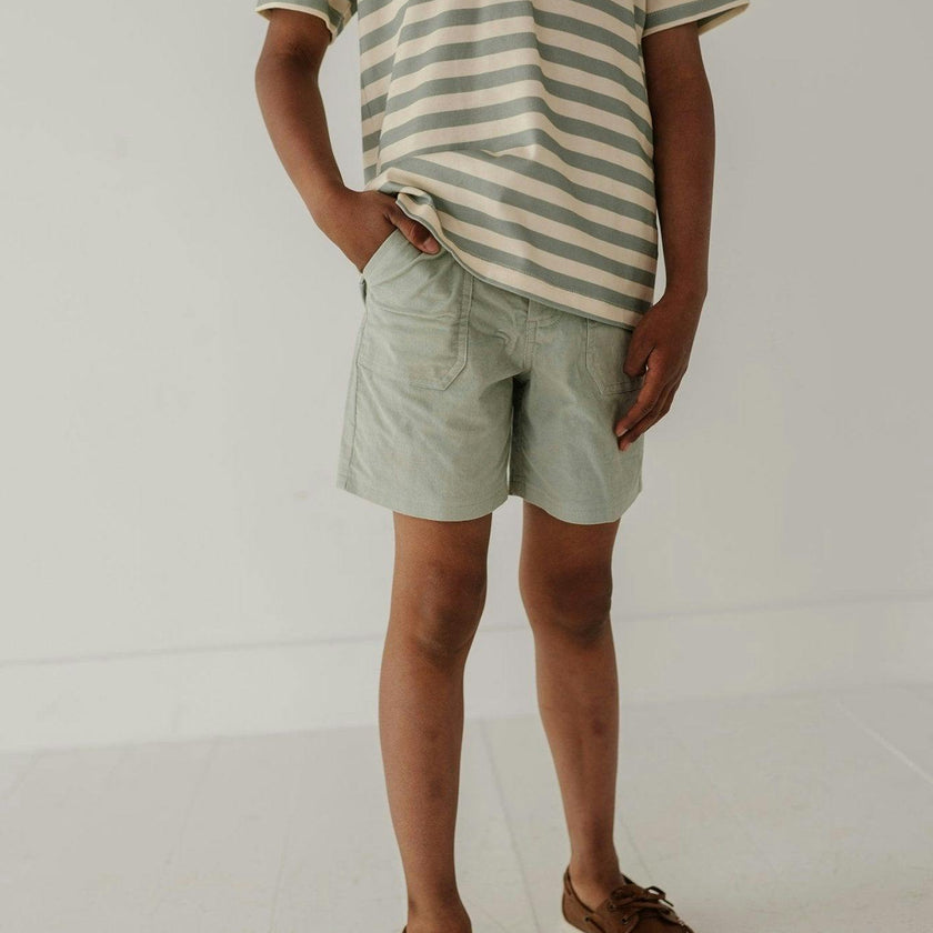 Corduroy Shorts Desert Sage