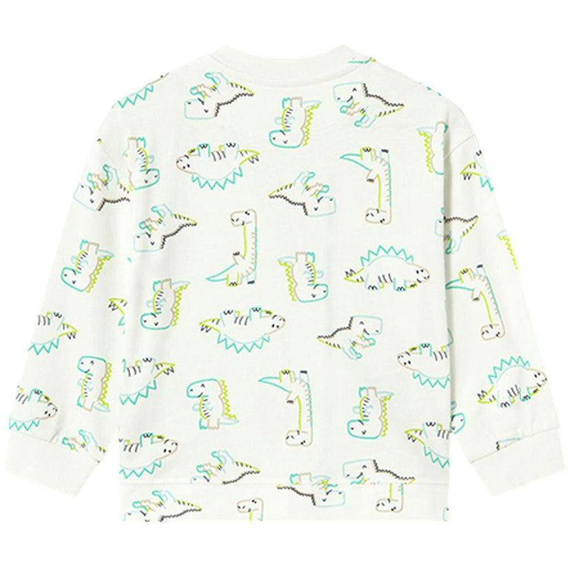Cream Dinosaur Sweatshirt