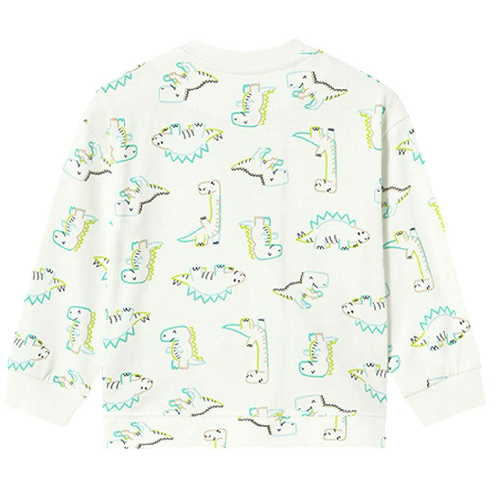 Cream Dinosaur Sweatshirt