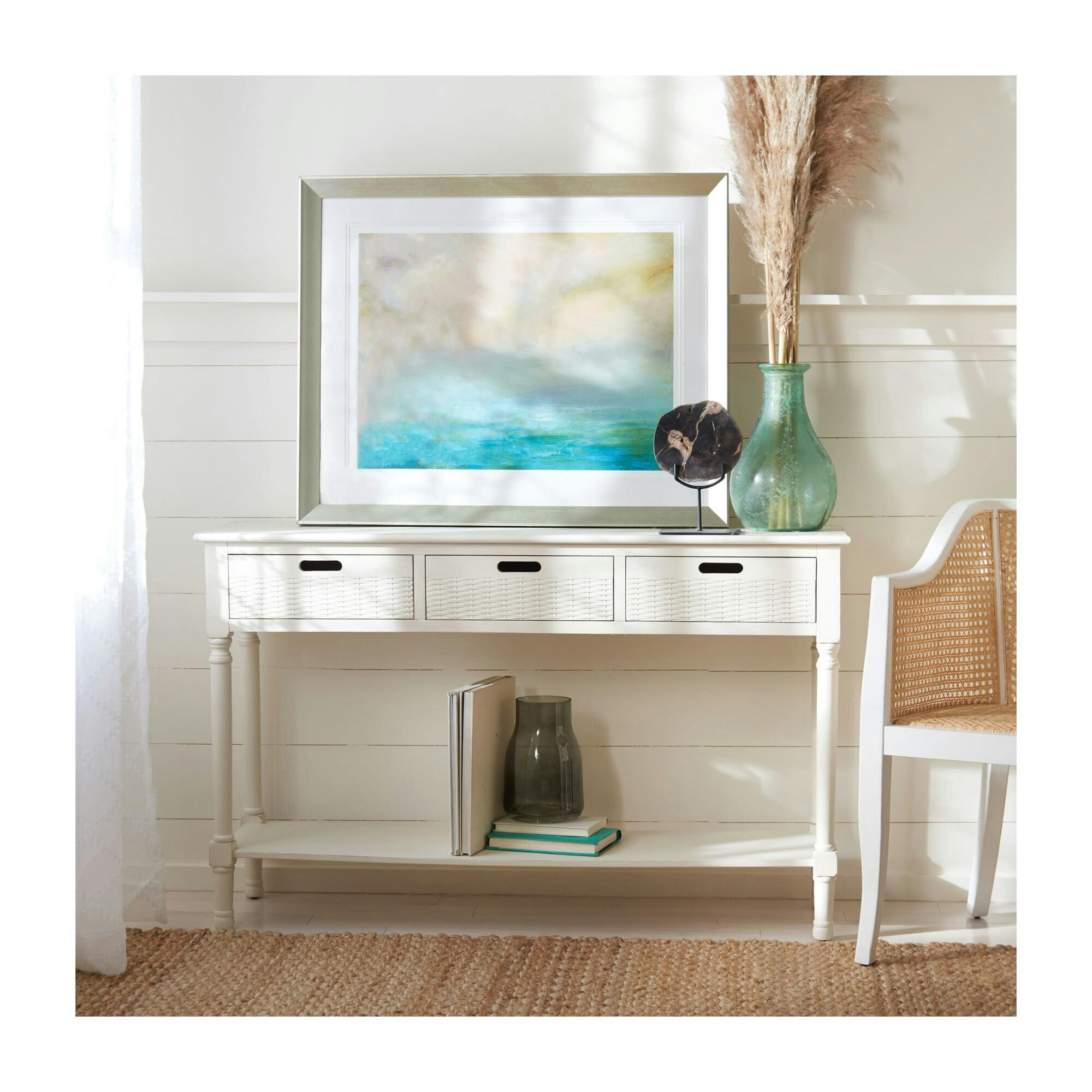 Landers 3-Drawer Console