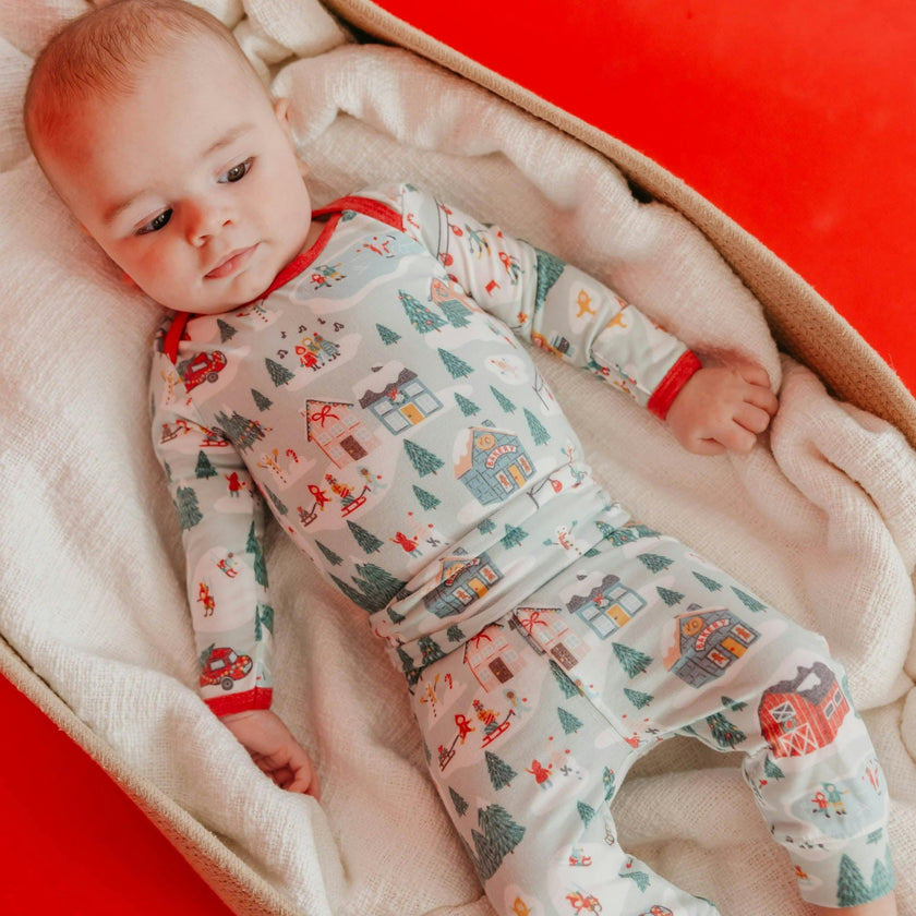 Baby Pants - Snowy Slopes