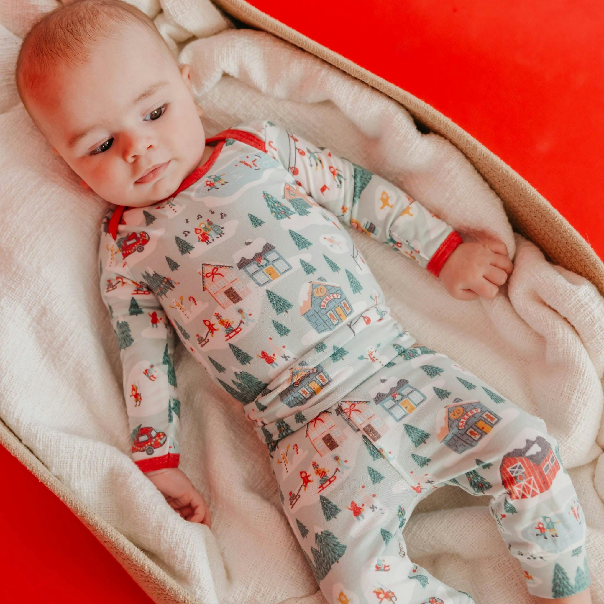 Baby Pants - Snowy Slopes