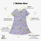 Minecraft Pixel Pals Girls' Short Sleeve Dress