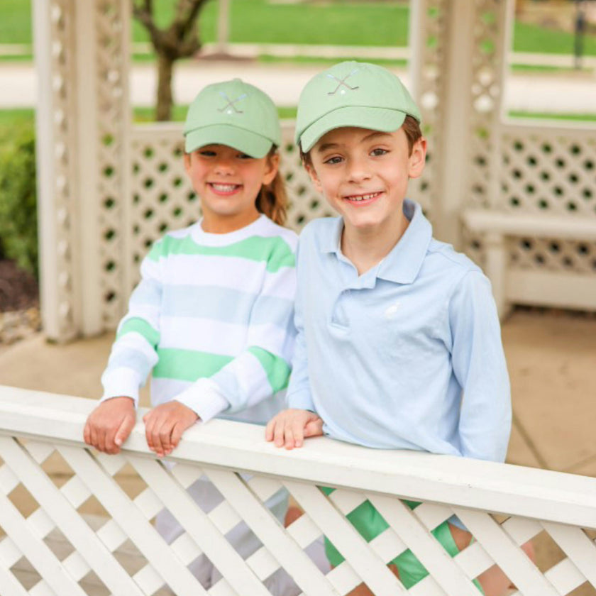 Golf Clubs Bow Baseball Hat (Youth)