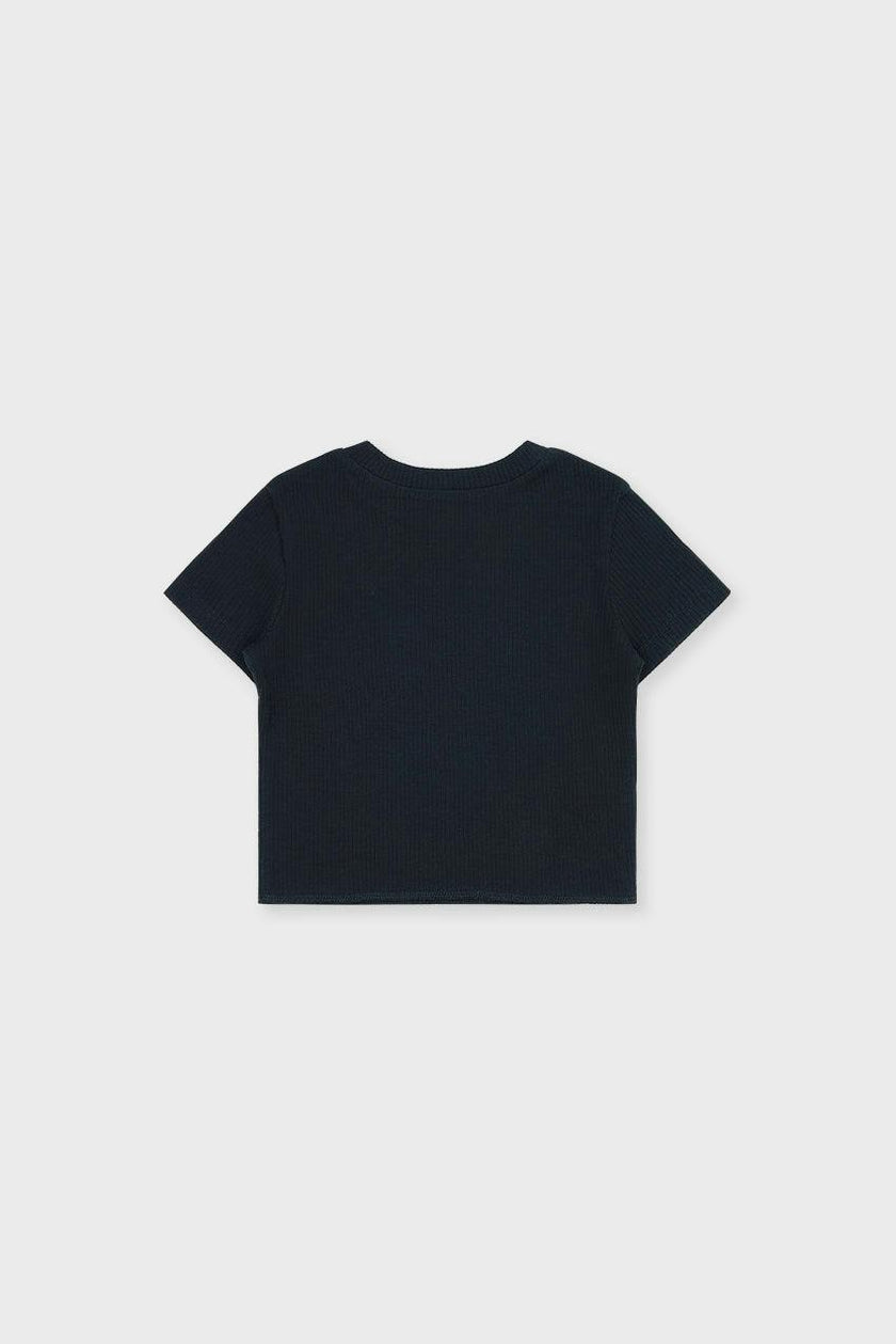 Organic Cotton Cropped T-Shirt