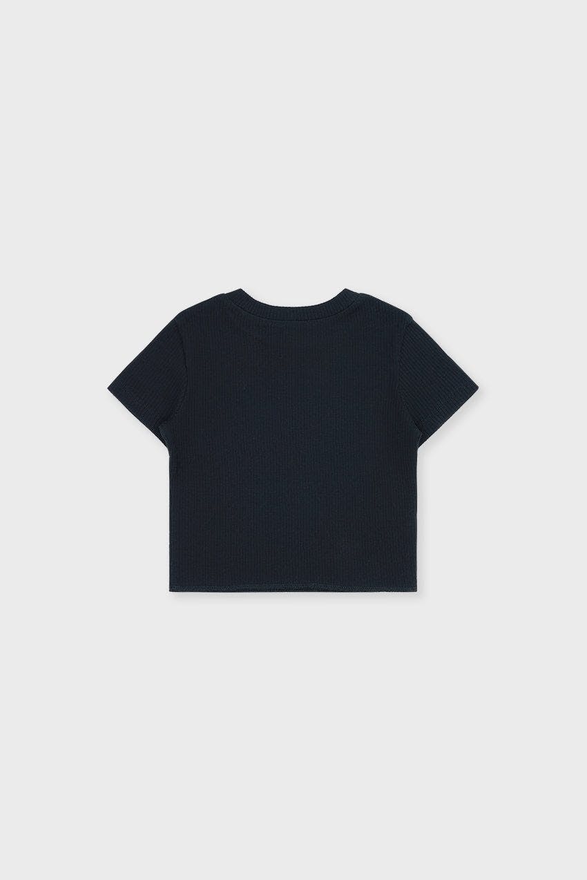 Organic Cotton Cropped T-Shirt