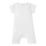White Modal Romper