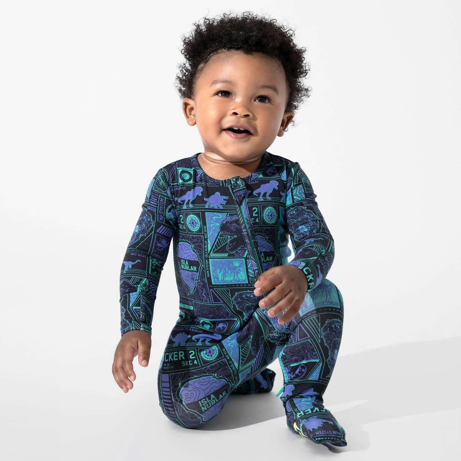 Jurassic Park: Tracker Bamboo Convertible Footie