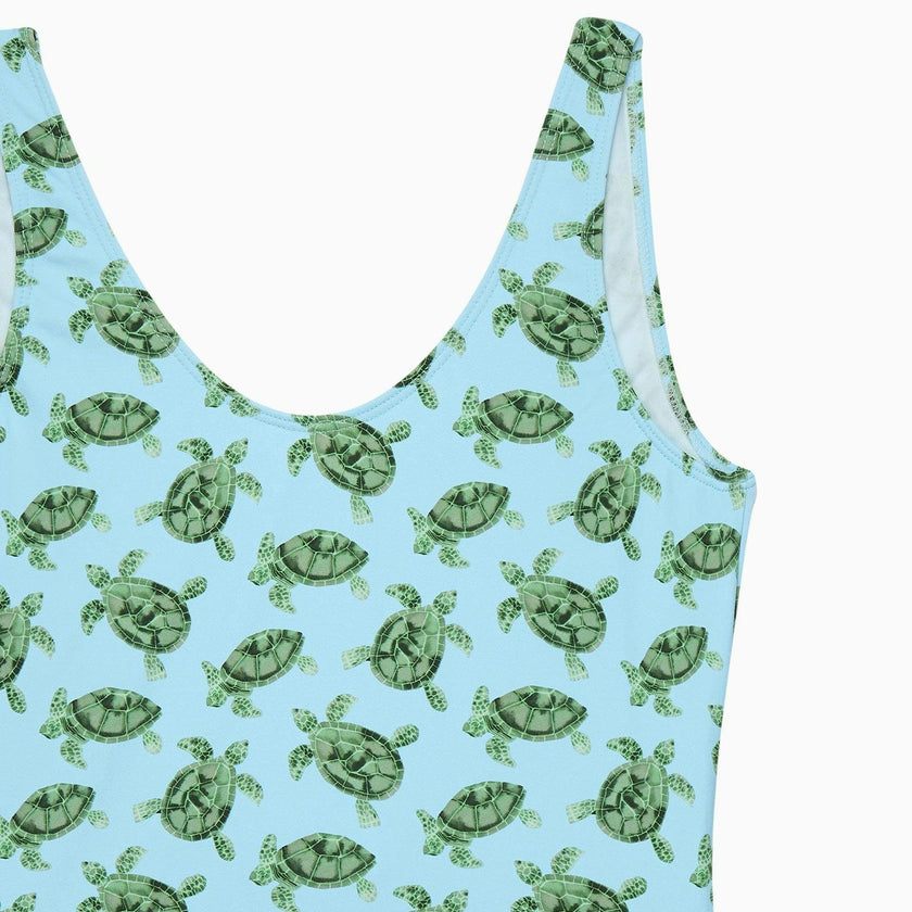 Women's Swimsuit in Turtle