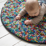 Etta Loves X Keith Haring Reversible Round Playmat