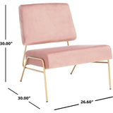 Romilly Velvet Accent Chair