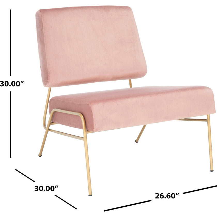 Romilly Velvet Accent Chair