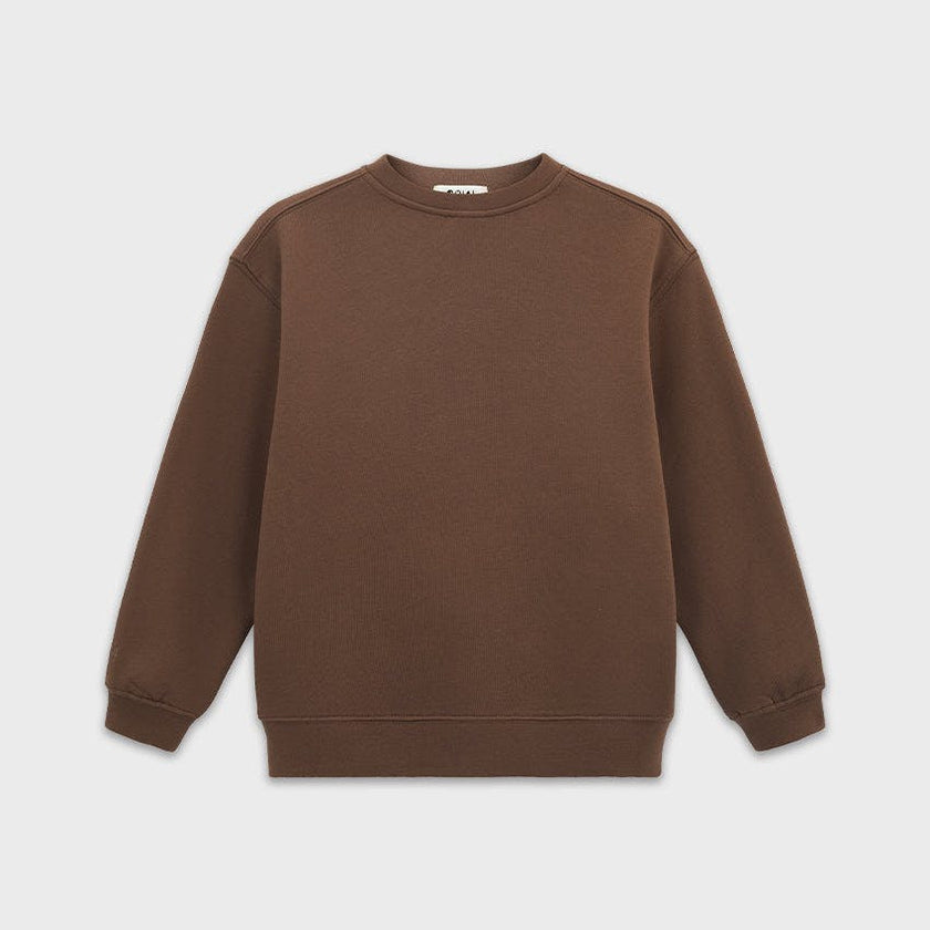 Relaxed Organic Cotton Fleece Sweatshirt