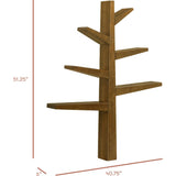 Spruce Tree Bookcase in Natural Walnut