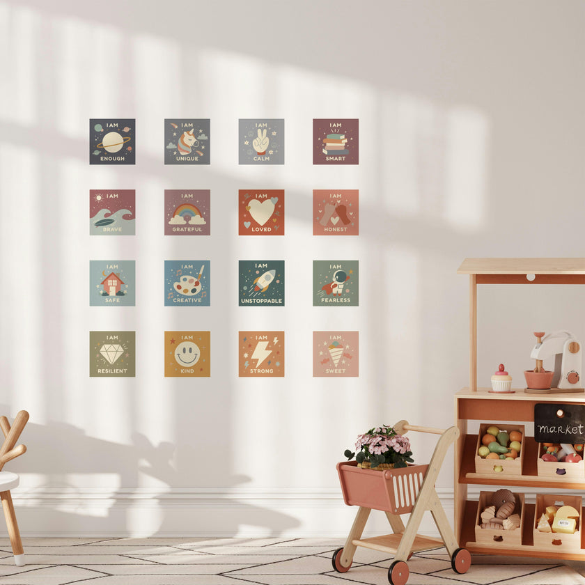 Peel & Stick Fabric Wall Stickers