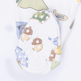 Camping Blue - 2 Way Zipper Footie
