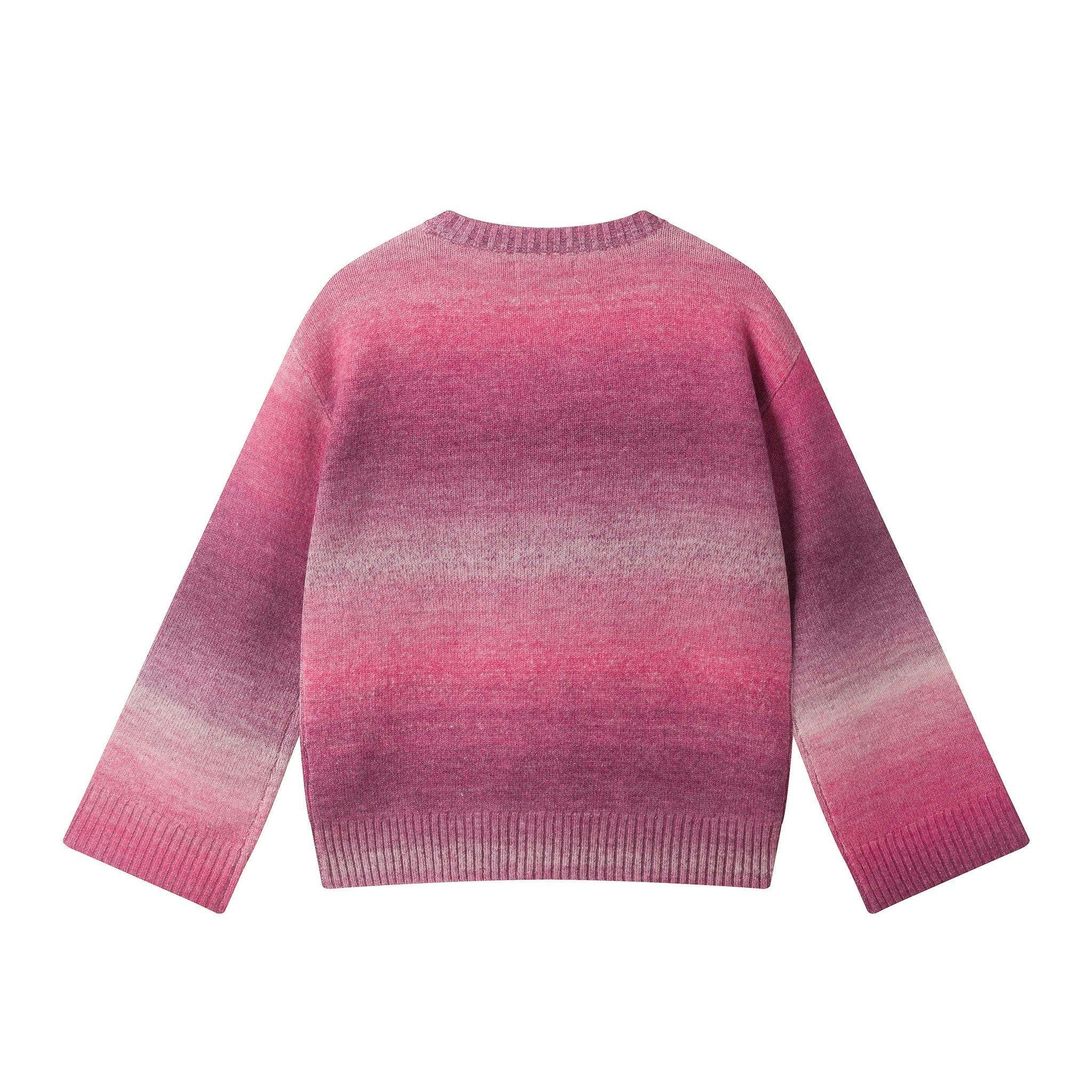Tween Girls OmbrÃ© Bell Sleeve Sweater | Pink Mauve