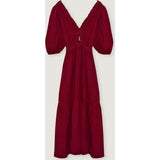 Aloe Woman Dress Crimson Wine