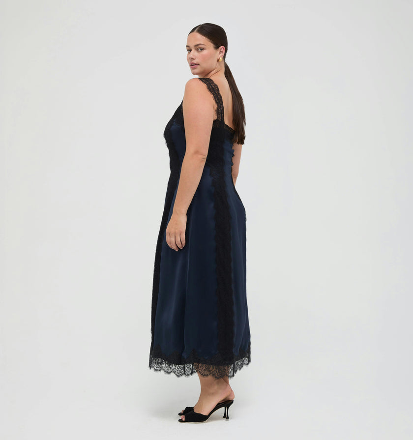 The Winsome Dress - Midnight Navy