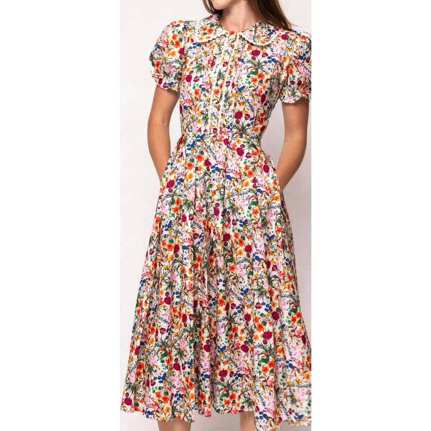 Sophia Dress in Multicolor Floral