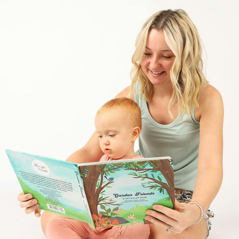 Lucy's Room Garden Friends Lift-a-Flap Board Book Multi