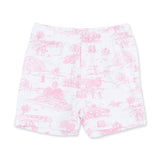 Golf Toile Pink - Loungewear Short Set