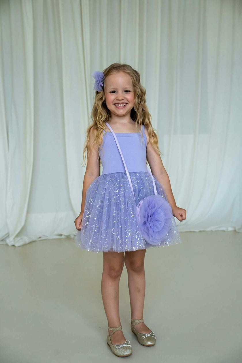 Sparkle Purple Tutu Dress