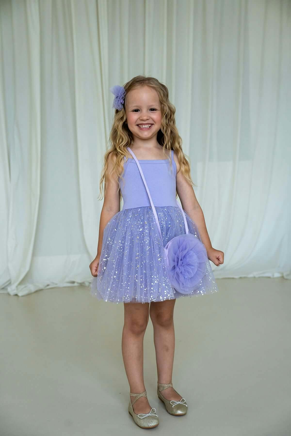 Sparkle Purple Tutu Dress