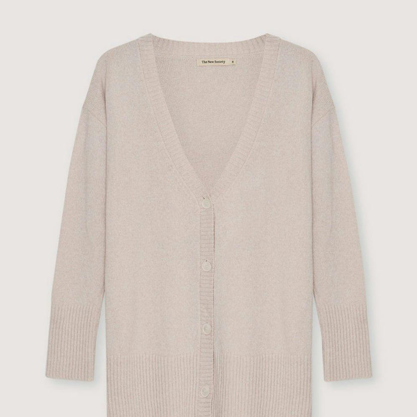 Agatha Woman Cardigan Moonlight White_Sampling