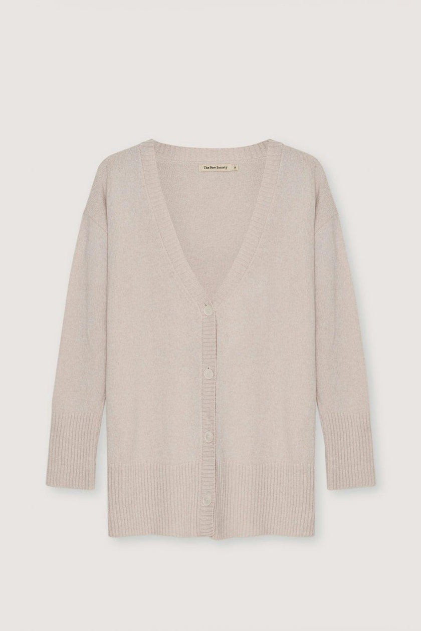 Agatha Woman Cardigan Moonlight White_Sampling