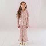 Berry Floral Two-Piece Set