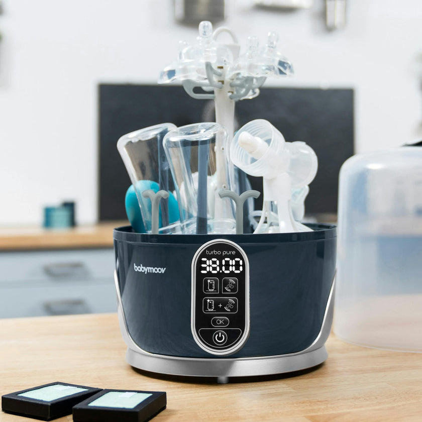 Turbo Pure 3-in-1 Bottle Sterilizer, Dryer & Purified Bottle Storage