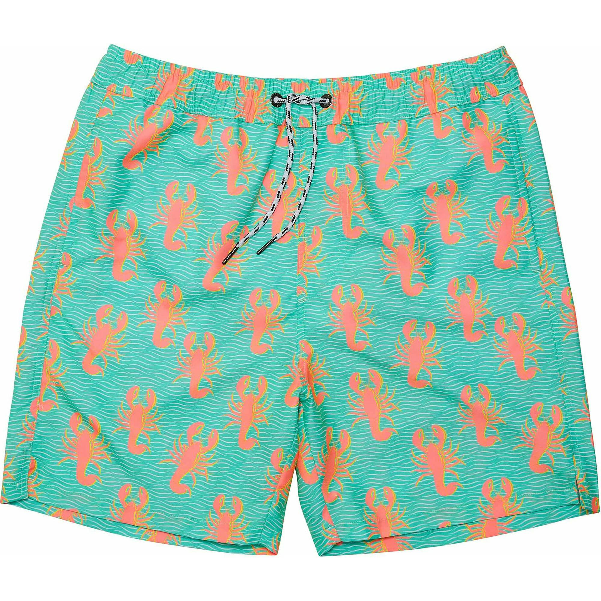 Men's Sustainable Comfort Lined Drawstring Swim Short