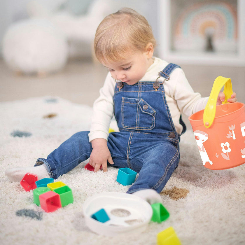 Feel to Learn:&nbsp;Salmon shape sorting bucket