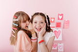VAL25 Bows Vintage Pink Bangles
