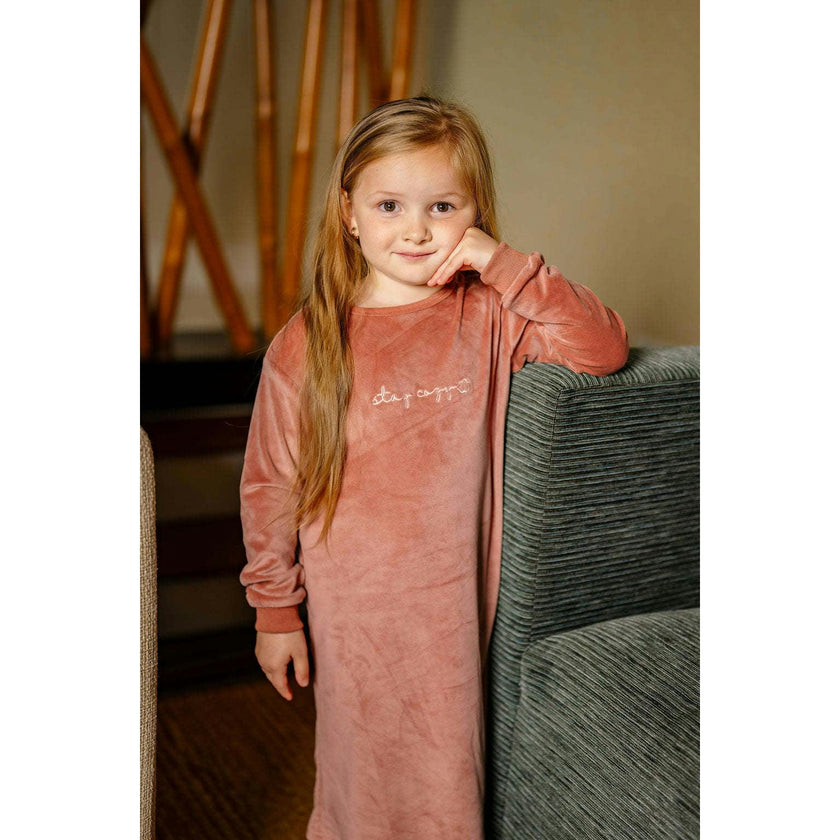 Stay Cozy Nightgown, Red