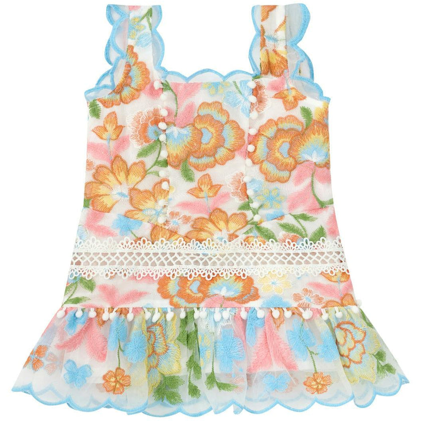 Bianca Embroidered Mini Dress (Baby)