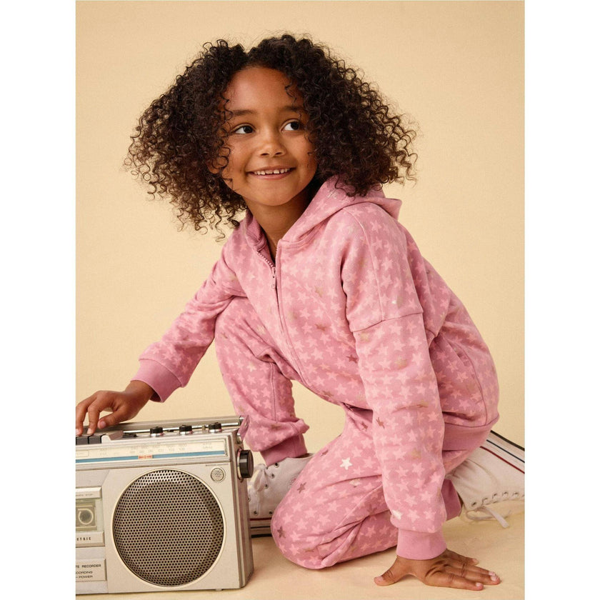 Easy Fit Hoodie, Pink