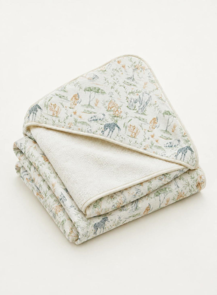 Hooded Bath Towel - Sweet Savanna