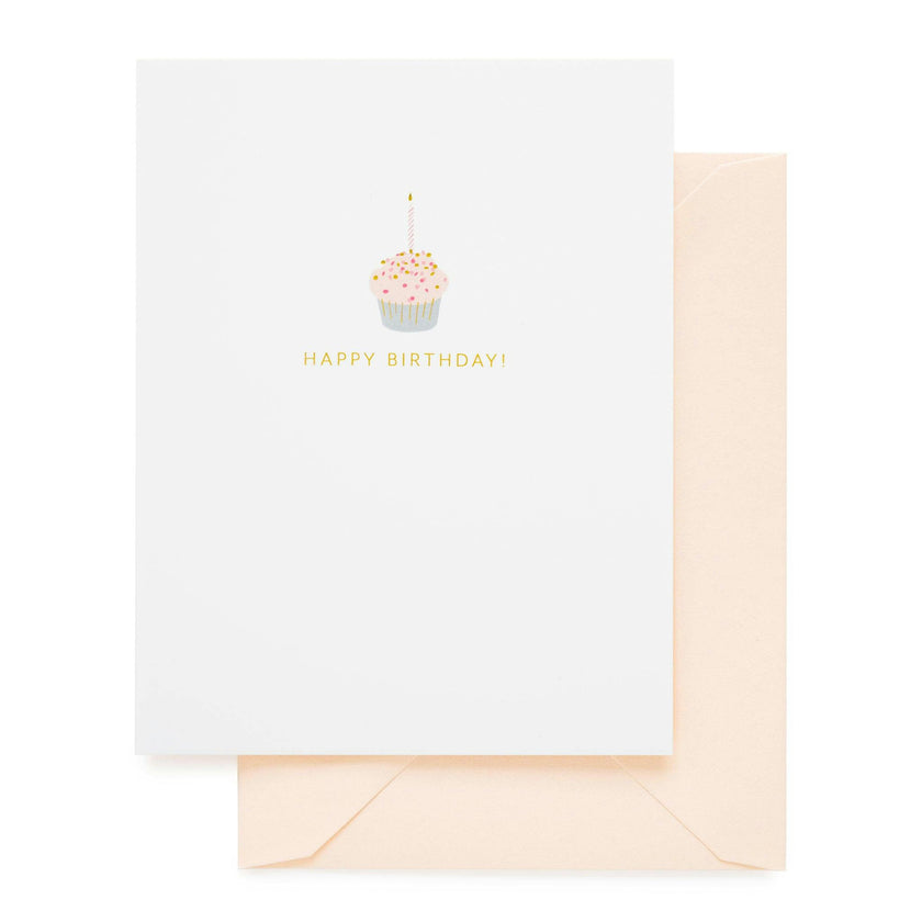 Happy Birthday Cupcake Card